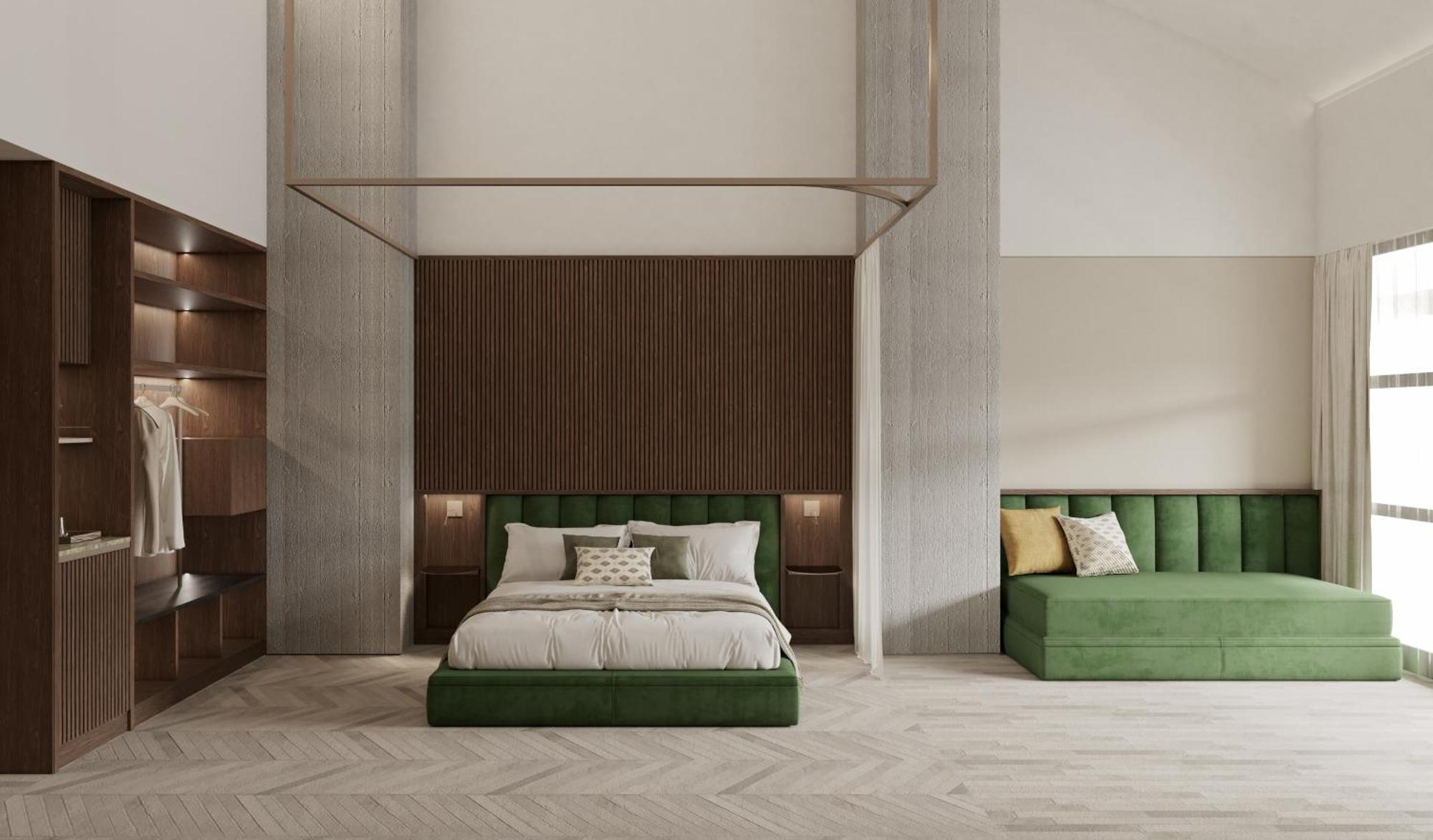 Prestige Double or Twin Room First Floor Balcony Vertical Garden Area